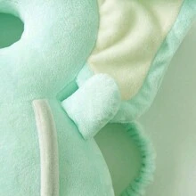 1pc Mint Blue Elephant Shaped Baby Head Protector For Learning To Walk, Ventilated, All Seasons Headguard, Baby Cushion Pillow - Mint Blue - View 8