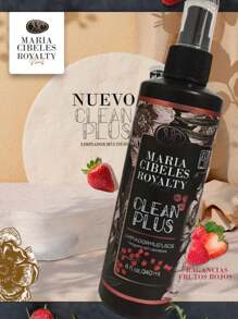 NUEVO 8oz Clean Clear Limpiador Multiusos Trabajo de Uñas Frangancia Frutos Rojos - Negro - Ver 3