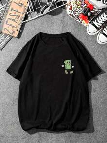 Men T-Shirts - màu đen - Xem 2