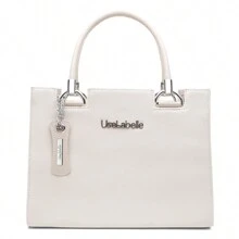 Bolsa de Qualidade Feminina Original Alta Resistencia e Capacidade Multifuncional + Alça de Ombro Transversal Removível 60% OFF - Branco - Visão 2