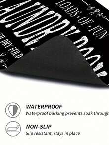 超吸水防滑浴室垫，带有可爱的熊猫设计 - 柔软、快干的硅藻土地毯，适用于淋浴、浴缸和户外使用 - 可机洗，涤纶带橡胶背衬 - 非常适合家庭和浴室装饰 - 紅色 - 查看 5