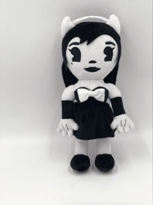Muñeco de peluche de Bendy y la máquina de tinta - regalo coleccionable para fans de los personajes animados - multicolor - Ver 6