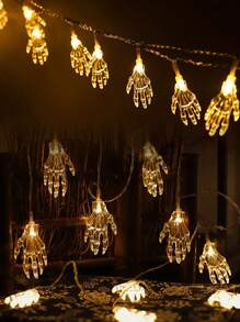 1pc Ghost Hand Shaped Decorative LED Light For Outdoor Festivals - Palm Light - View 1