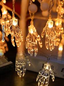 1pc Ghost Hand Shaped Decorative LED Light For Outdoor Festivals - Palm Light - View 2