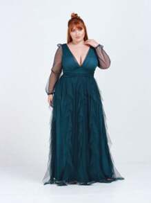 Bridesmaid Dresses - 墨綠色 - 查看 1