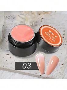 6入組打底凝膠指甲油，輕點/輕拍凝膠，光澤飛揚、彈性佳，創意設計DIY指甲藝術 - 彩色 - 查看 13