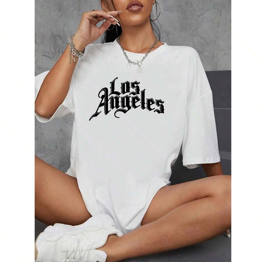 Women T-Shirts - 白色 - 查看 1