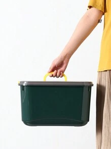 Tủ y tế gia đình màu xanh ô liu dung tích lớn có ngăn chia, hộp sơ cứu di động - Màu xanh lá cây đậm - Xem 8