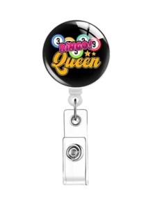1pc Cartoon Badge Scroll With Retractable Badge Scroll, Suitable For Office Gifts For Teachers, Doctors, And Nurses - Multicolor - View 15
