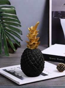 1 件北欧风格创意菠萝树脂工艺品家居客厅卧室电视柜书桌装饰品最佳礼物 - 彩色 - 查看 14