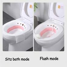 1pc Postpartum Sitz Bath Tub For Women, Toilet Bathing With Herbs, Reusable Clean Basin For Bathing And Washing Bathroom Bathroom Accessories Bathroom Tools - Multicolor - View 6