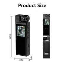 L9 Outdoor Sports Cycling Camera Body-Worn Enforcement Recorder Sport Cam Direct Recording Version - Black - View 7