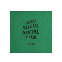 Anti Social Social Club 非洲绿色连帽衫 - FW21 系列 ASSC - 綠色 - 查看 4
