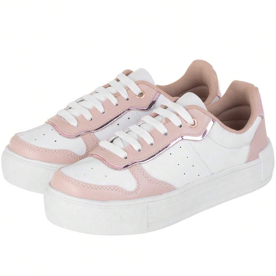 Women Casual Shoes - Màu hồng gỉ - Xem 1