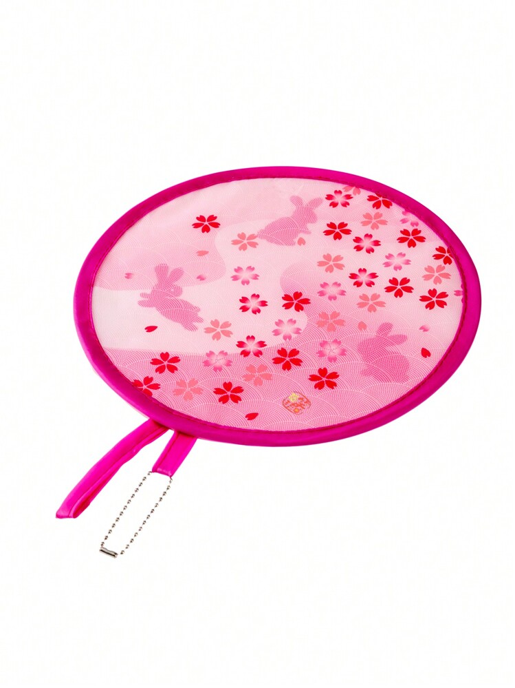 A Beautiful Mini Portable Folding Round Fan, Suitable For Ladies, Is Refreshing And Cool, Full Of Fun, And Is An Excellent Gift For Festivals And Occasions. - Multicolor - View 12