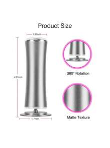 Lima eléctrica para pies, removedor eléctrico de callosidades con 60 piezas de papel de lija de recambio, dispositivo eléctrico de pedicura ajustable en velocidad para hombres y mujeres, suaviza pies ásperos y con callosidades - Plateado - Ver 7