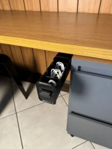 Stackable Can Rack Organizer - màu đen - Xem 1
