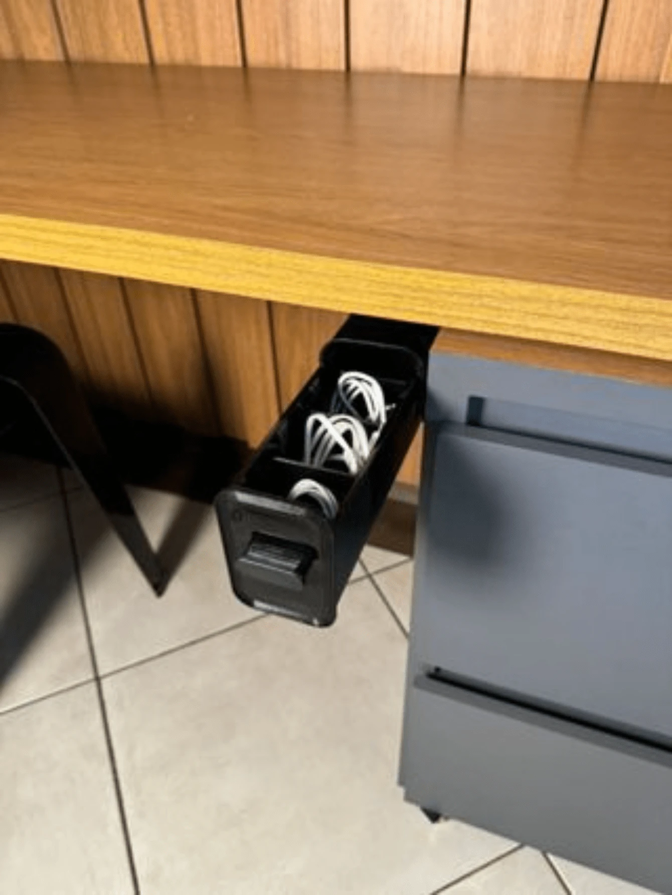 Stackable Can Rack Organizer - màu đen - Xem 1