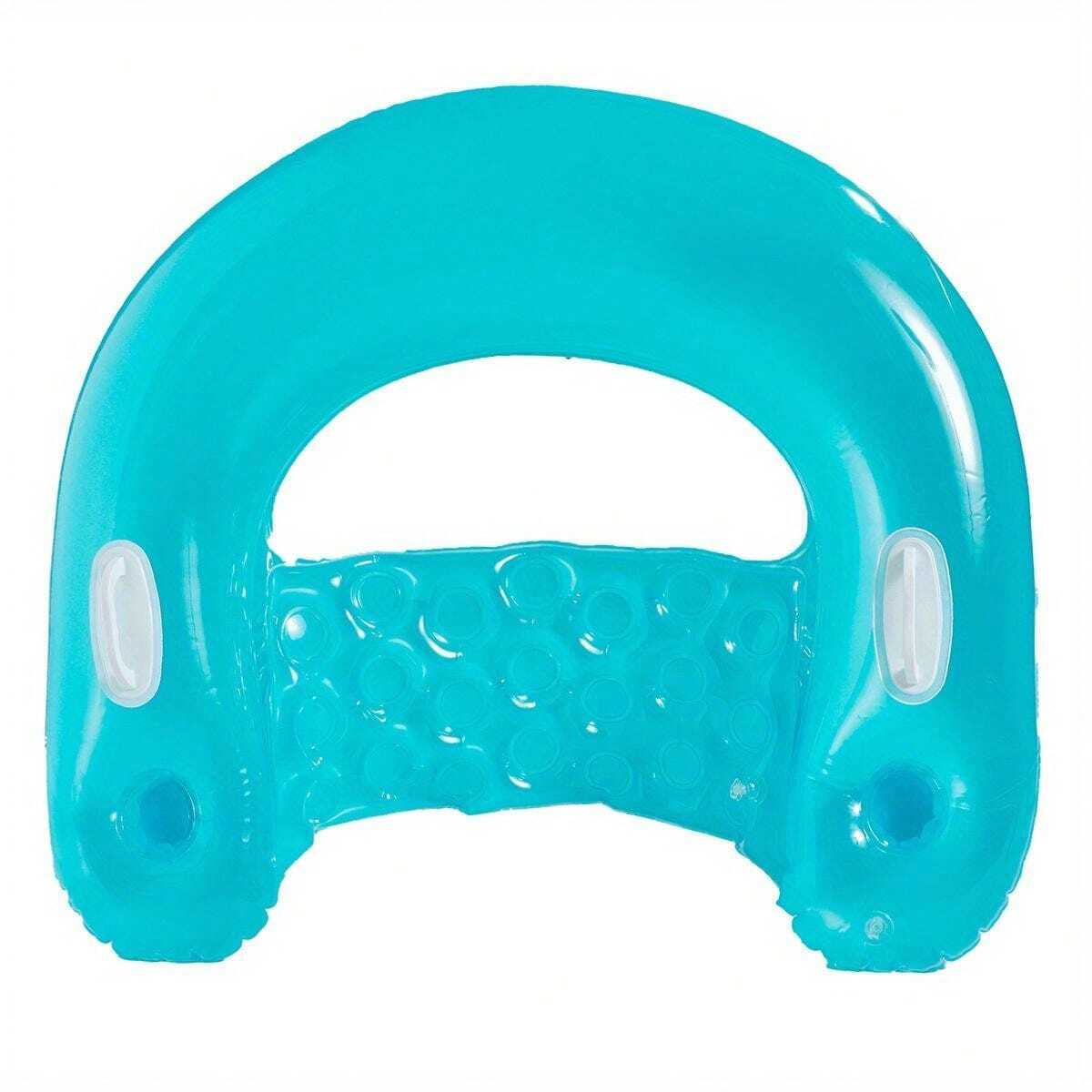 U-Shaped Inflatable Water Floating Sofa With Backrest And Handles ...