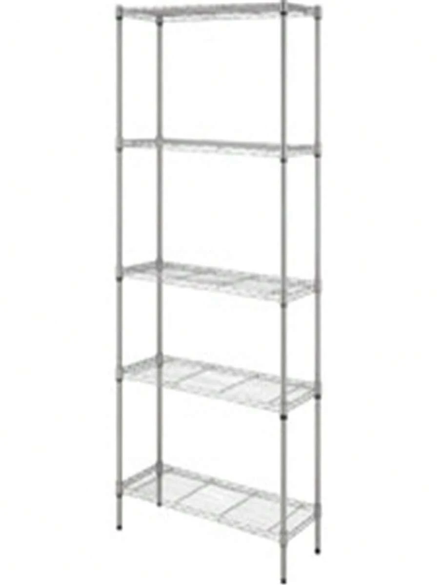 1 In. Light-Duty Wire Shelving - Silver - 銀色 - 查看 1