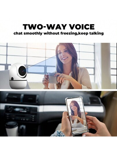 1pc 8MP 5MP 1080P HD, Dual 2.4G+5G WiFi 2.4G WiFi, 350° Horizontal 90° Vertical Rotation Home Security Video Monitoring Network PTZ Camera System, Supports Duplex Audio, Slimme Outdoor/Indoor Auto Tracking, Alarm, Night Vision, Floodlight AI Motion, Rotation, Indoor/Outdoor view 4