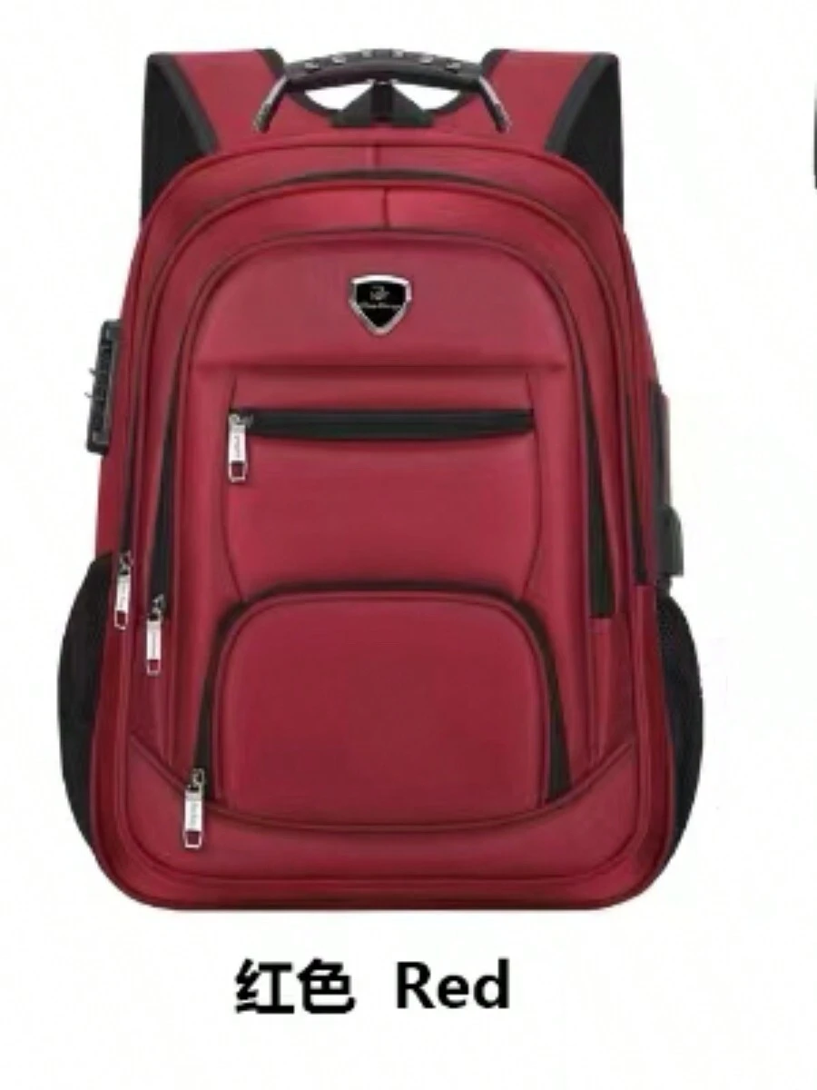 Men Functional Backpacks - 紅色 - 查看 1