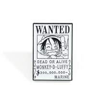ONE PIECE Juego de 3 piezas de broches de personajes de dibujos animados de la serie ONE PIECE, pasadores de solapa esmaltados elegantes como accesorios de joyería para mochila, camisa y regalo