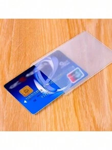 2pcs Matte We And Narrow Mouth Anti-Degaussing Bank Card Sleeve Transit Card Meal Card Protective Cover Membership Card Organizer Outer Sleeve IC Card Sleeve Matte Transparent Passport Holder With Minimalist Plastic Open Card Sticker Card Sleeve Card Sleeve Bank Card Sleeve Small Change Card Sleeve Meal Card Protective Cover Creative Coin Purse Card Holder Wallet Business Card Holder Credit Card Holder Id Card Holder Women For Women For Men Card Wallet