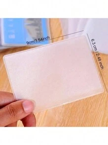 2pcs Matte We And Narrow Mouth Anti-Degaussing Bank Card Sleeve Transit Card Meal Card Protective Cover Membership Card Organizer Outer Sleeve IC Card Sleeve Matte Transparent Passport Holder With Minimalist Plastic Open Card Sticker Card Sleeve Card Sleeve Bank Card Sleeve Small Change Card Sleeve Meal Card Protective Cover Creative Coin Purse Card Holder Wallet Business Card Holder Credit Card Holder Id Card Holder Women For Women For Men Card Wallet