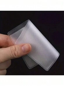 2pcs Matte We And Narrow Mouth Anti-Degaussing Bank Card Sleeve Transit Card Meal Card Protective Cover Membership Card Organizer Outer Sleeve IC Card Sleeve Matte Transparent Passport Holder With Minimalist Plastic Open Card Sticker Card Sleeve Card Sleeve Bank Card Sleeve Small Change Card Sleeve Meal Card Protective Cover Creative Coin Purse Card Holder Wallet Business Card Holder Credit Card Holder Id Card Holder Women For Women For Men Card Wallet