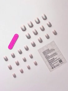 Biến đổi móng tay của bạn với 24 cái/bộ móng tay giả hình vuông ấn vào với thiết kế Bling Bling và Ombre. Đi kèm với 1 keo thạch và 1 dũa móng tay. Thích hợp cho nghệ thuật làm móng cho phụ nữ và trẻ em gái để giúp bạn lôi cuốn hơn. - Nhiều màu - Xem 2