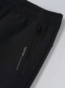 TECTOP 女式雪裤保暖内衬徒步冬季拉链保暖防水防风户外保暖冬季裤子带口袋，抓绒 - 黑色 - 查看 8