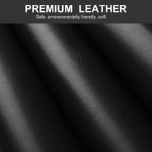 1pc Leather Repair Patch, [19-39]X54 Inch Self Adhesive Leather Repair Tape, Large Leather Repair Patch For Couches, Car Seats, Vinyl Furniture, Chairs([19-39]X138 Inch, Black)