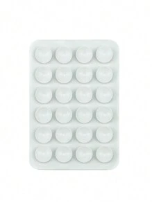 3 miếng hút chân không silicon, miếng hút chân không silicon hình vuông một mặt, giá đỡ điện thoại silicon đa chức năng. - Nhiều màu - Xem 7