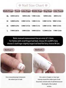 一套金属风重工业哥特红黑血钻手工按压式美甲贴片，重工业高端奢华，适合派对、生日、聚会等场合。 - 彩色 - 查看 4