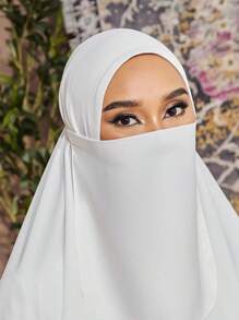 1pc Women's Veil Headscarf Accessory - Multicolor - View 3