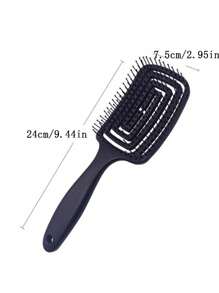 1 件装梳子，顺发梳，适合卷发和直发，顺发梳，干湿发梳，女士梳子，适合所有发质