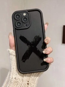 1 个 X-Pattern 手机壳，采用微孔设计，保护相机，防震，兼容 Iphone 11 Pro Max/12 Pro Max/13 Pro Max/14 Pro Max/15 Pro Max、Redmi、OPPO/Realme、VIVO、Infinix、Honor、MOTO、Itel、One Plus