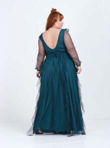 Bridesmaid Dresses - 墨綠色 - 查看 2