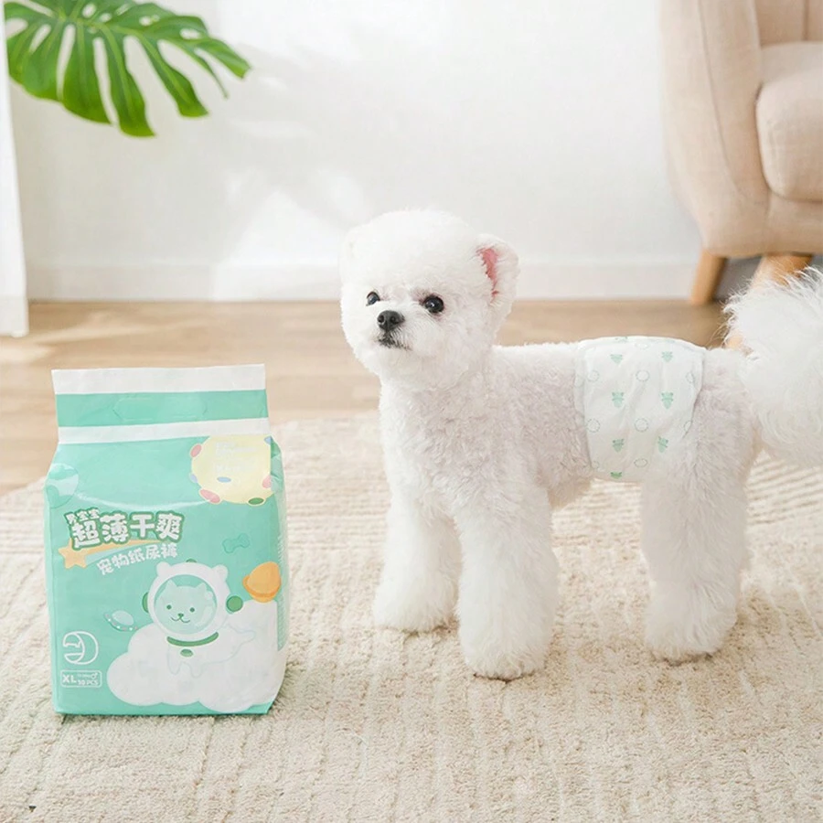 Pet Diapers Dog Pee Pads Menstrual Pads For Female And Male Dogs, Rabbits; Physiological Pants
