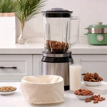 Bolsas de tela de queso reutilizables, para tamizar filtrar café, bolsa de malla, con filtro natural para exprimir la leche de nuez