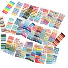 Sticky Notes In Morandi Color ,Colored And Transparent Memo Stickers,Reading Bookmarks,Office And School Supplies,Compact And Portable,Unobstructed Content - Set - View 15