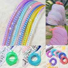 Cable espiral de protección de 1,4m/4,6 pies, protector de cable de cargador, cable de auriculares, protector de cordón enrollado, protector de cargador - Multicolor - Ver 2