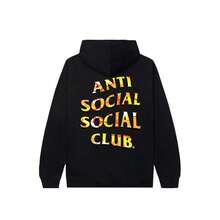 Anti Social Social Club Tin nhắn ẩn 8.0 Áo hoodie đen chỉ phát hành cho thành viên - màu đen - Xem 1