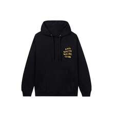 Anti Social Social Club Tin nhắn ẩn 8.0 Áo hoodie đen chỉ phát hành cho thành viên - màu đen - Xem 2