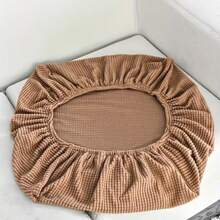 1 件装玉米绒沙发座垫套，可机洗弹性椅垫，沙发防尘罩