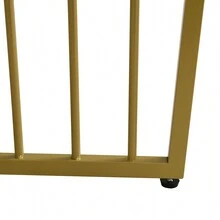 Nesting Table Coffee Table With Metal Base And Wooden Top, Modern Luxury Living Room Sofa Side Table, Set Of 2 - White - View 7