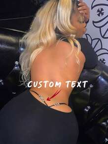 Custom Thong G-Strings With Gold Charms Name , Personalized Charm Thong With Any Name , Custom Thong , Couple Gift Sequine Fashionable,Colorful Custom,Personalized,Unique,Customized Finds,Winter Fashion,Christmas Gift,Personalized Gifts For Men/Women,Lingerie,Panties,Underwear,Thongs Ideal Gifts For Her Girlfriend Living Room,Bedroom,For Anniversaries,For Birthdays,For Christmas,For Winter,For Fall/Autumn,For Holiday, Rave