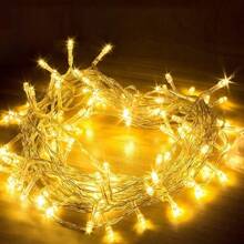 1 Peça Conjunto de Luzes de Corda LED Alimentado por Bateria Anti Narciso Feminino 3m/6m/10m, Adequado para Casa, Jardim, Casamento, Festa, Decoração Interna e Externa (Branco Quente) - Multicolorido - Visão 13