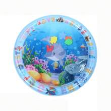 1件装猫玩具互动游戏垫，室内猫玩具水床，宠物夏季清凉旅行垫，适合猫狗使用 - 彩色 - 查看 5